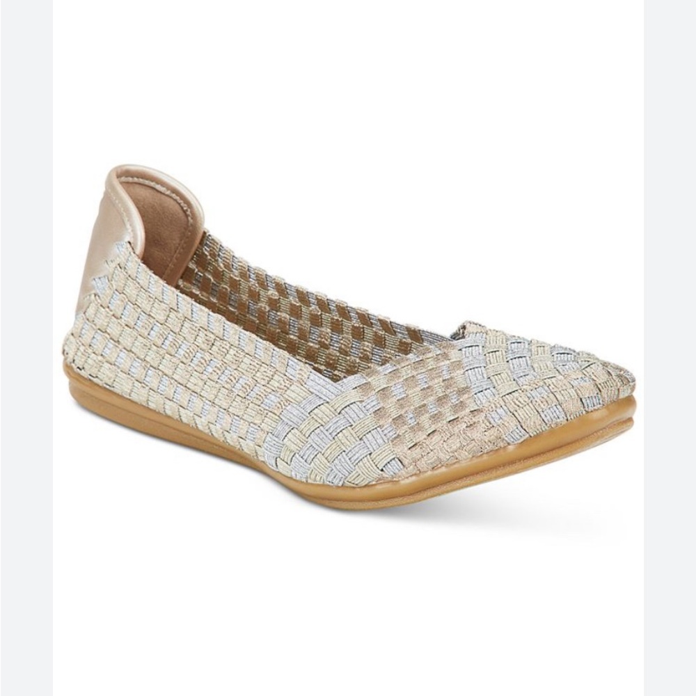 Sale! 🔥🔥🔥EASY SPIRIT E360 EsGibby Woven Stretch Slip On Flat Shoes Size 8